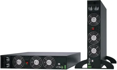ИБП PowerCom Macan MRT-6000, 6000 В·А / 6000 Вт, онлайн, Rack/Tower, без батарей