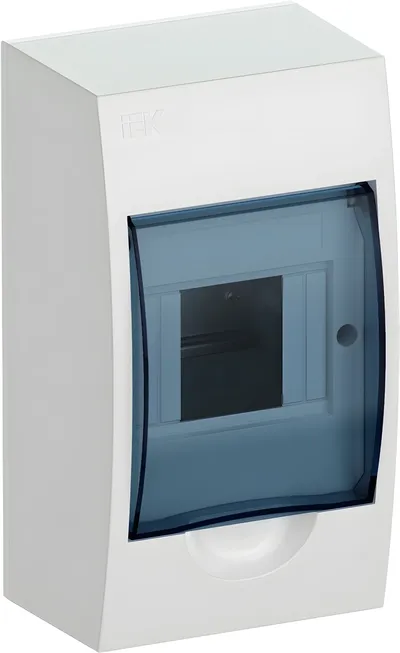 Щит распределительный IEK MKP12-N-04-40-20, ЩРН-П-4, 4 модуля, IP41