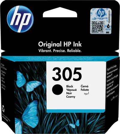 Картридж HP 3YM61AE, 305 Black, 120 стр