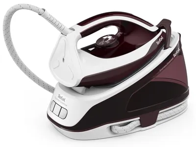 Парогенератор Tefal EXPRESS ESSENTIAL SV6120E0, белый/винный