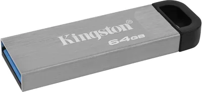 USB-флешка Kingston DataTraveler Kyson DTKN/64GB, 64 ГБ, USB 3.2 Gen 1