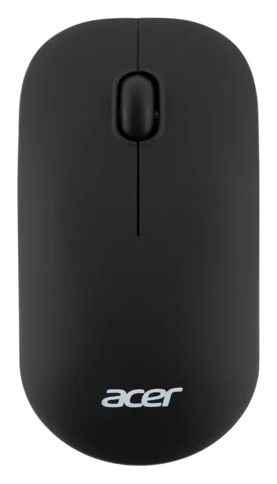 Мышь Acer OMR130, оптическая, 1200 DPI, беспроводная, USB, 3 кнопки, чёрная
