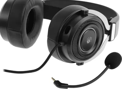 Наушники A4Tech Bloody G535 (BLACK+SILVER) USB, мониторные, USB, 2м