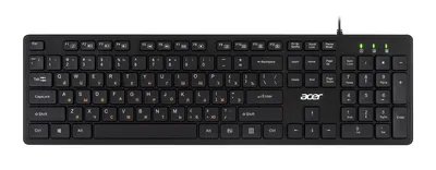 Клавиатура Acer ZL.KBDEE.00C, USB, Multimedia, черный