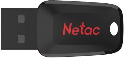Флешка NETAC U197 NT03U197N-016G-20BK, 16 ГБ, USB 2.0, чёрная