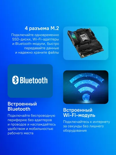 Материнская плата ASUS ROG STRIX X670E-F GAMING WIFI, Socket AM5, AMD X670E, 4×DDR5, ATX
