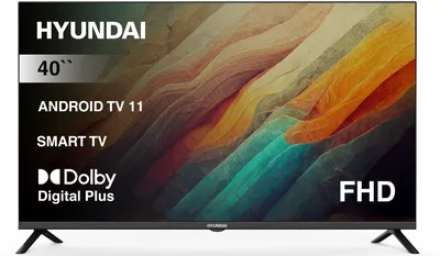 Телевизор Hyundai H-LED40BS5002, 40", Full HD, Android 11, Smart TV