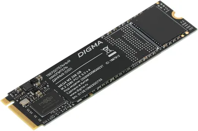 SSD Digma DGSM3256GM23T, 256 ГБ, PCIe 3.0 x4, M.2 NVMe