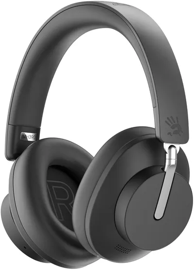 Гарнитура A4Tech Bloody MH390 BLACK, накладные, Bluetooth 5.3 + 3.5 мм, 35 ч