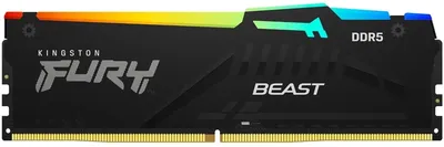 Модуль памяти Kingston FURY Beast RGB KF552C40BBA-32, 32 ГБ DDR5-5200 CL40