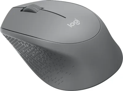 Мышь Logitech M280, беспроводная, оптическая, 1000 dpi, 3 кнопки, серая