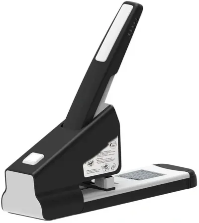 Степлер KW-TRIO 050MX Lever-Tech, 140 листов, скобы 23/6 и 23/17, чёрный