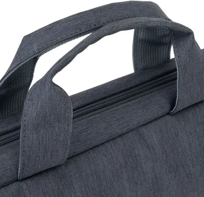 Сумка для ноутбука RIVA 7532 DARK GREY, 15.6", полиэстер, темно-серый