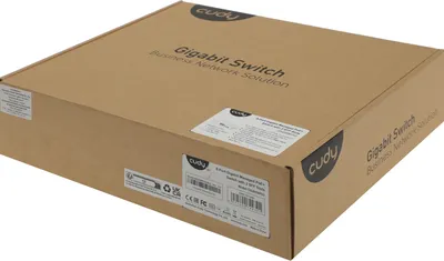 Коммутатор CUDY GS2008PS2, управляемый L2, 8×1GbE PoE+, 2×SFP, 120 Вт