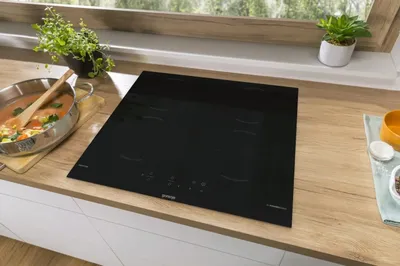 Варочная поверхность Gorenje GI6401BCE, индукционная, 4 зоны, 7000 Вт, 590 мм