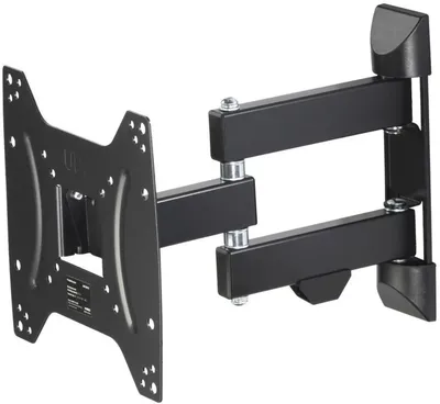 Кронштейн Hama 00220822, 19"–48", до 20 кг, VESA 75x75–200x200, настенный