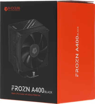 Кулер ID-Cooling FROZN A400 BLACK, LGA1700/1200/115X/AM5/AM4, TDP 180 Вт, 92 мм