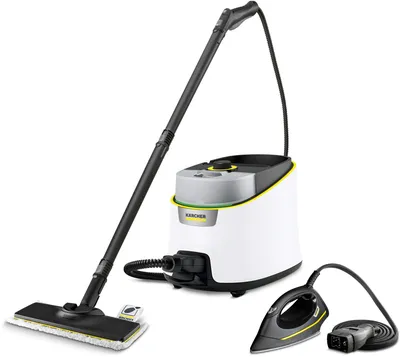 Пароочиститель Karcher SC 4 Deluxe Iron EasyFix, напольный, 2200 Вт, 1300 мл