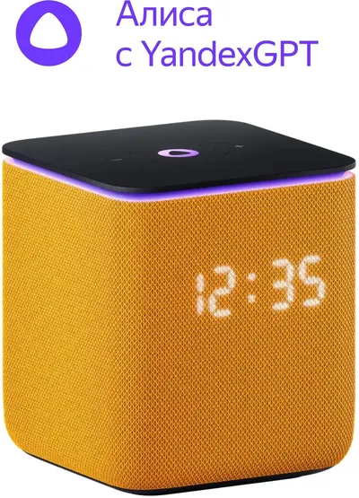 Умная колонка Яндекс Станция Миди YNDX-00054ORG, 24 Вт, Wi-Fi, Zigbee