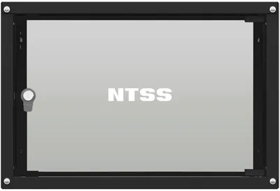 Шкаф NTSS LIME 6U настенный 550×450×370 мм, стеклянная дверь, IP20