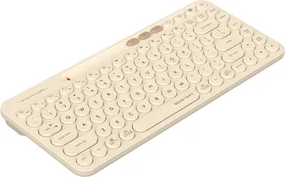 Клавиатура A4Tech Fstyler FBK36C AS, беспроводная, Bluetooth/радиоканал, 93 клавиши, 75%