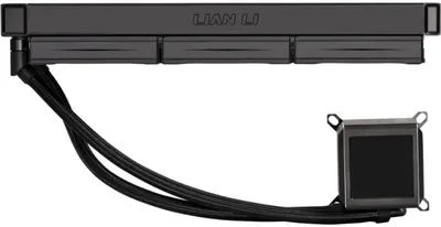 СЖО Lian-Li Galahad II LCD 360 ARGB (G89.GA2ALCD36B.00), 360 мм, 3×120 мм, ЖК-дисплей