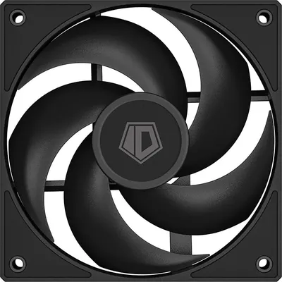 Вентилятор для корпуса ID-COOLING AS-140-K 140x140x25мм (60шт./кор, PWM, резиновые углы, черный, 300-1800об/мин, супертихий) BOX