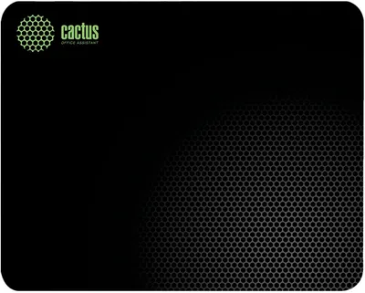 Коврик для мыши CACTUS CS-MPC-D02M Black Mesh, 300×250×3 мм, чёрный