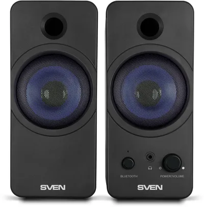 Акустическая система Sven SV-016296, 2.0, 2×3 Вт, Bluetooth