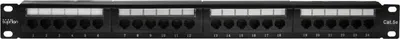 Патч-панель SUPRLAN 10-0403, UTP, кат.5e, 24×RJ-45, 1U, 19"