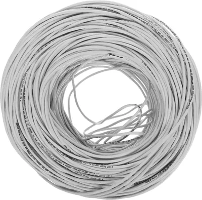 Кабель SUPRLAN Median 01-0334-9, U/UTP кат.5E, 4 пары 24AWG, PVC, 305 м