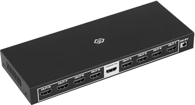 Сплиттер HDMI DIGMA DHSP-v2x8, 1×8, HDMI 2.0