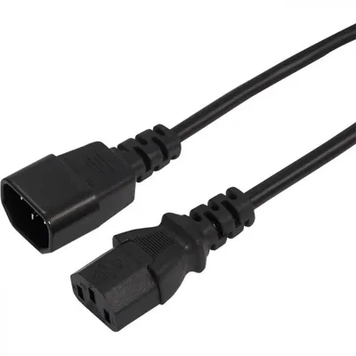 Кабель силовой Rexant 11-1161, IEC C13–C14, 3×0.75мм², 1.5м