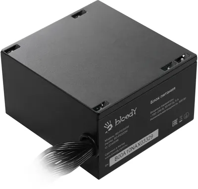 Блок питания Bloody BD-PS500W, ATX, 500Вт, 80 PLUS White