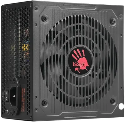 Блок питания A4Tech Bloody BD-PS550B, ATX 550 Вт, 80 PLUS, APFC, 120 мм