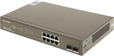 Коммутатор IP-COM G3310P-8-150W, 8×1GbE PoE+ 130 Вт, 2×SFP, L2, 1U