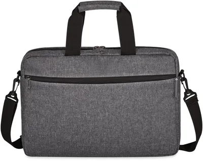 Сумка Digma R-270 R270GBK, для ноутбука 15.6", полиэстер, серый/чёрный