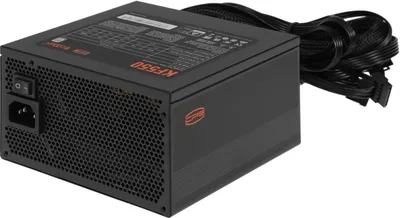 Блок питания PcCooler P3-F550-W1HWBK0-EU, ATX 550 Вт, 80 PLUS White, APFC, 120 мм