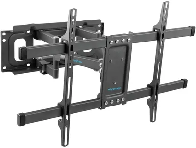 Кронштейн для ТВ Kromax CORBEL-8, 32"–75", до 55 кг, VESA 600×400, наклонно-поворотный