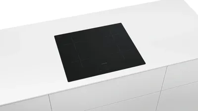 Варочная поверхность Bosch PUG61KAA5E, индукционная, 4 конфорки, стеклокерамика, 4600 Вт