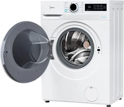 Стиральная машина Midea MF01712US40/W, узкая, 7кг, 1200об/мин
