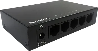 Коммутатор ORIGO OS2205/A2A, неуправляемый, 5×1GbE