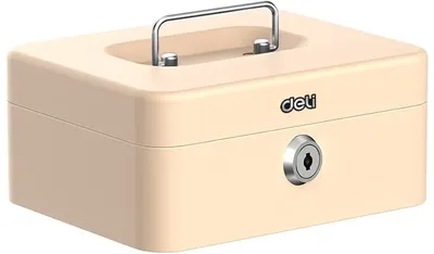 Сейф Deli ET502, для денег, 90×200×160 мм