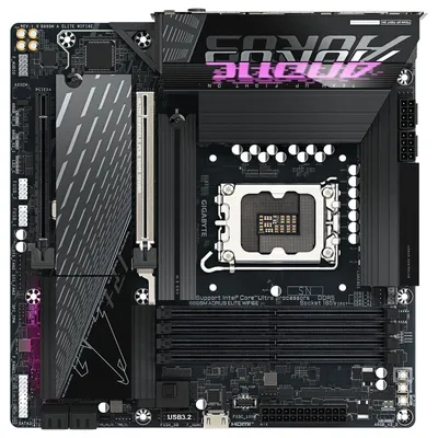 Материнская плата Gigabyte B860M AORUS ELITE WIFI6E, LGA1851, B860, 4×DDR5, mATX