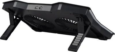 Подставка для ноутбука Digma D-NCP180-2X110RGB, 18", 2×110мм, RGB