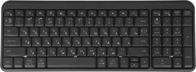 Клавиатура Logitech K251, Bluetooth, 99 клавиш, мембранная, графит