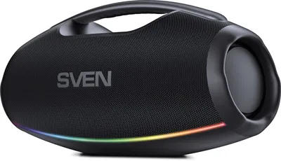 Портативная колонка Sven PS-990, 2×90 Вт, IPX7, Bluetooth, 5200 мА·ч