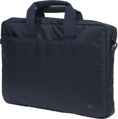 Сумка для ноутбука RIVA 8035 темно-синий, 15.6", полиэстер