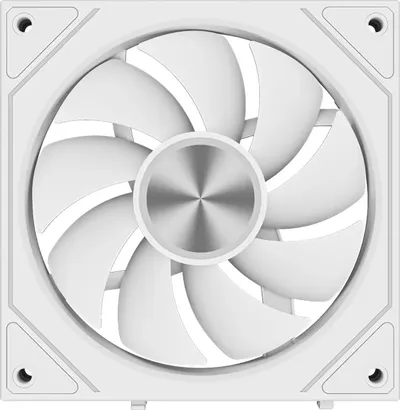 Вентилятор PCCOOLER F3X120-WHAC112-GL, 120мм, ARGB, 4-pin, белый
