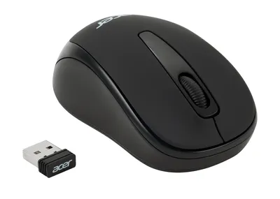 Мышь Acer ZL.MCEEE.01G, оптическая, беспроводная, USB